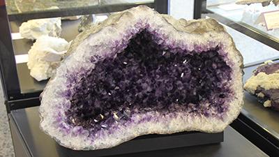 Amethyst Geo in the Dugan Museum